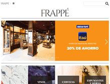 Tablet Screenshot of frappe.com.ar