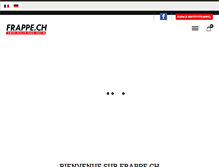 Tablet Screenshot of frappe.ch